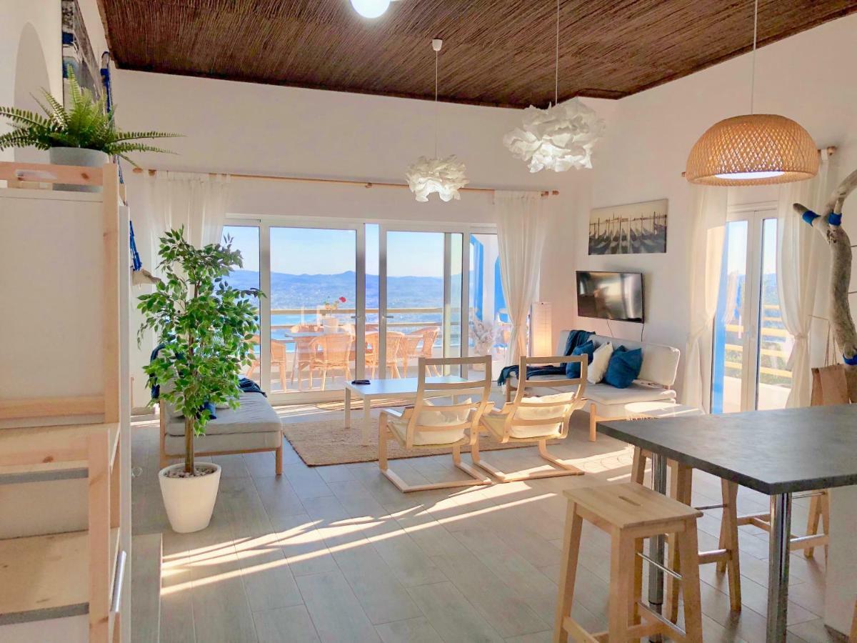 House Teigan Of Villa Intaba Breath Taking Sea Views Corfiot Riviera Corfu Island Greece With Pool Close To Ipsos Beach Pyrgi  Eksteriør billede
