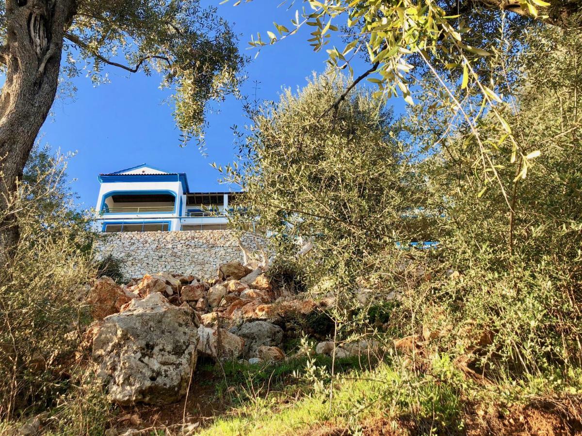 House Teigan Of Villa Intaba Breath Taking Sea Views Corfiot Riviera Corfu Island Greece With Pool Close To Ipsos Beach Pyrgi  Eksteriør billede
